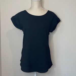 Express Short Sleeve Top Color Black